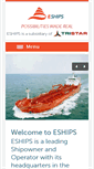 Mobile Screenshot of eships.ae